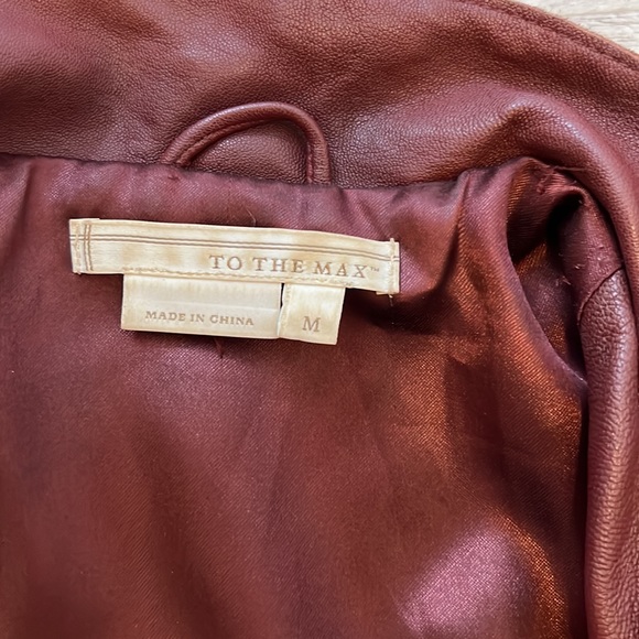 To The Max leather jacket - Picture 3 of 8